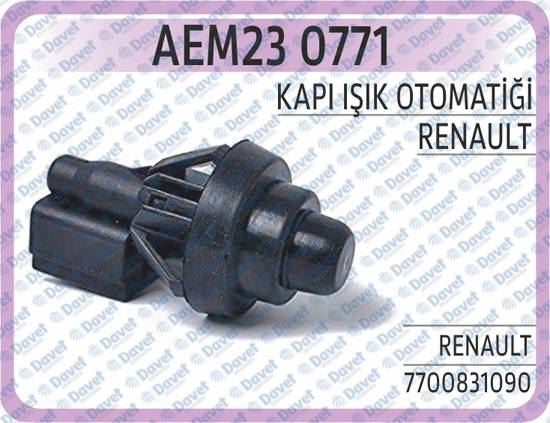 AEM 230771 Kapi Isik Otomatigi Megane Clio Kangoo
